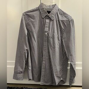 J Crew plaid button down classic fit Medium